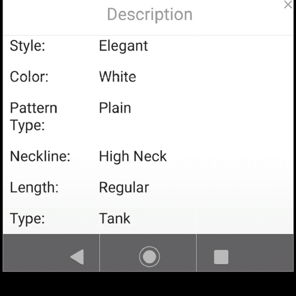 Elegant High-neck CottonTank - Picture 14 of 15